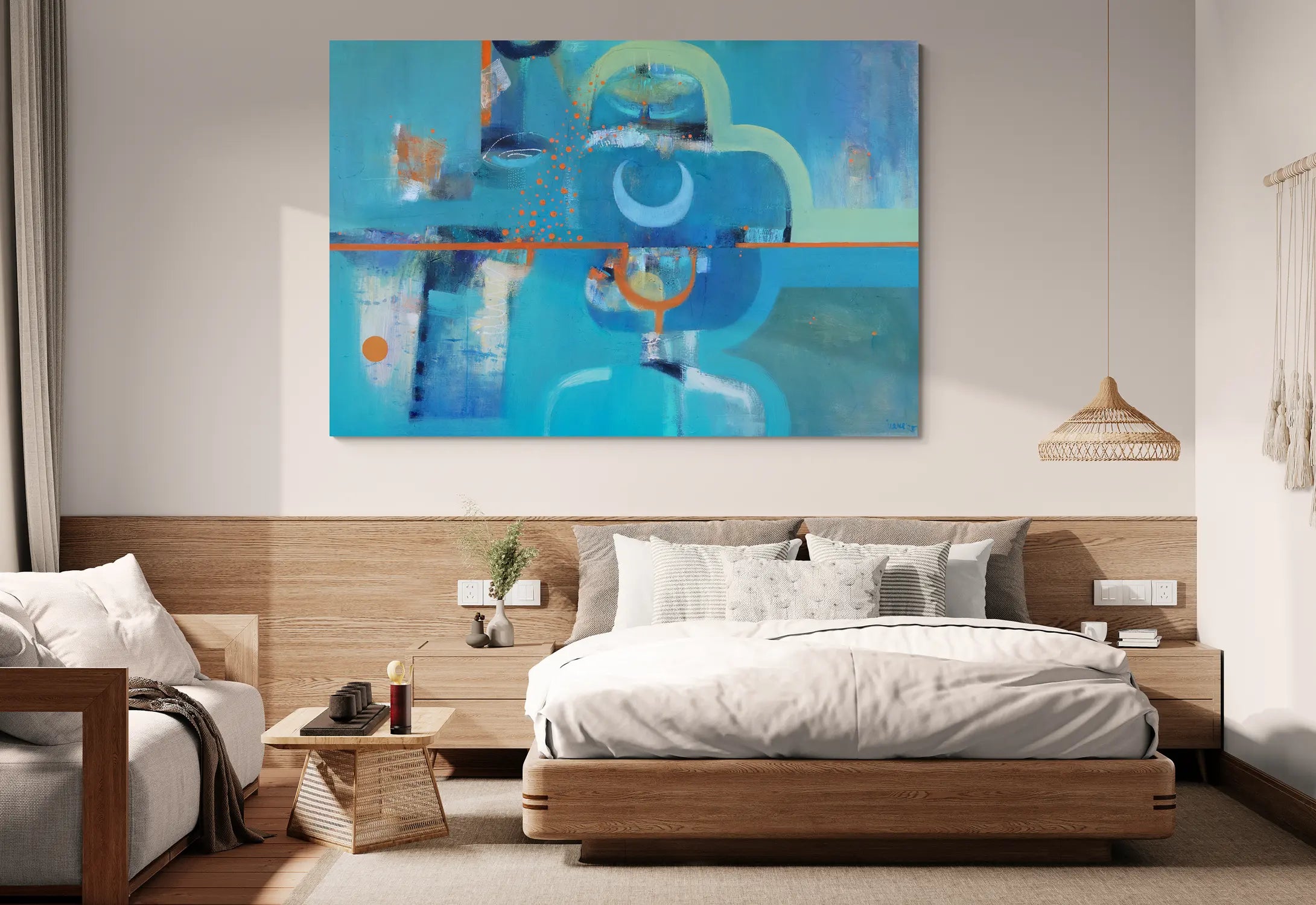 Two Moons Galaxie - And - Art works