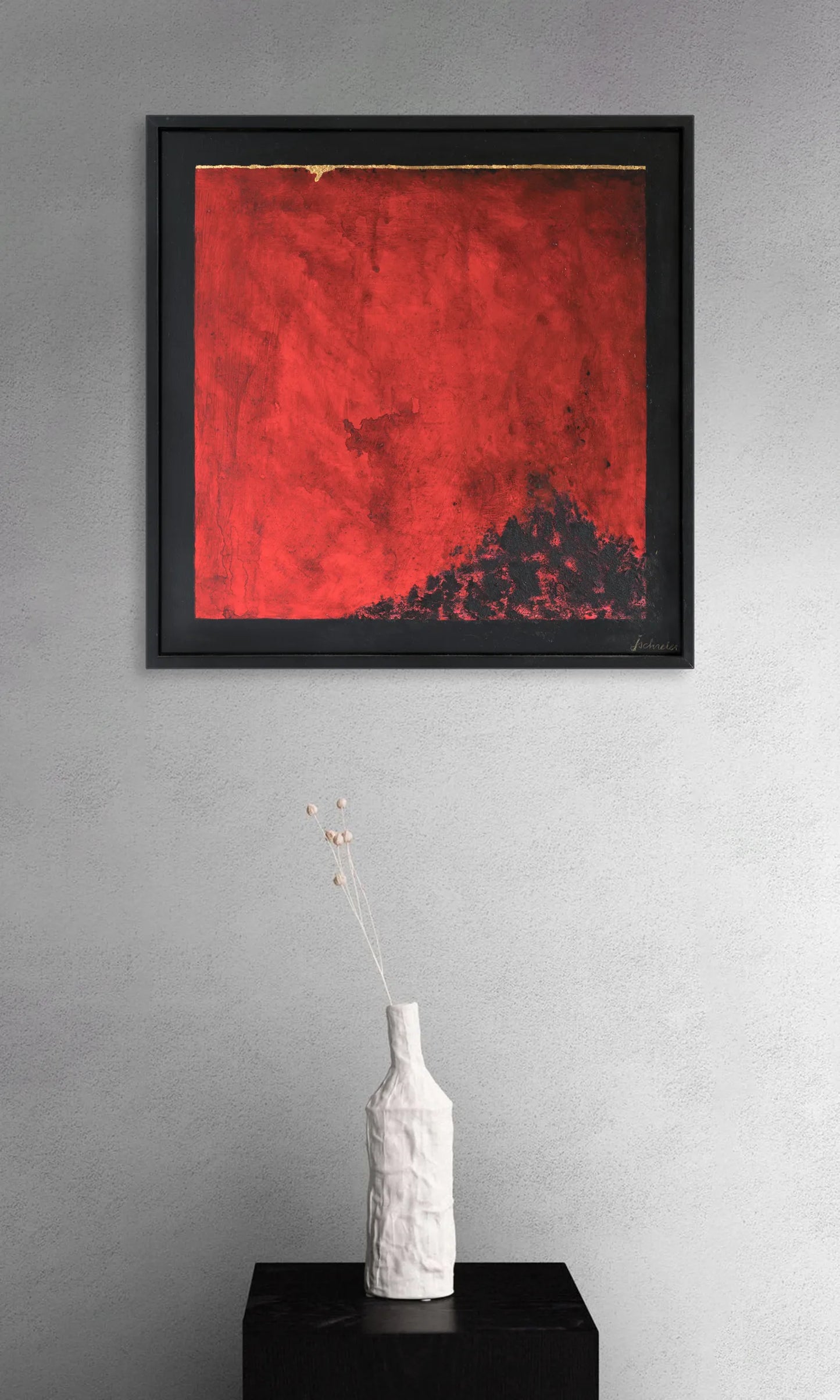 Composition in Red