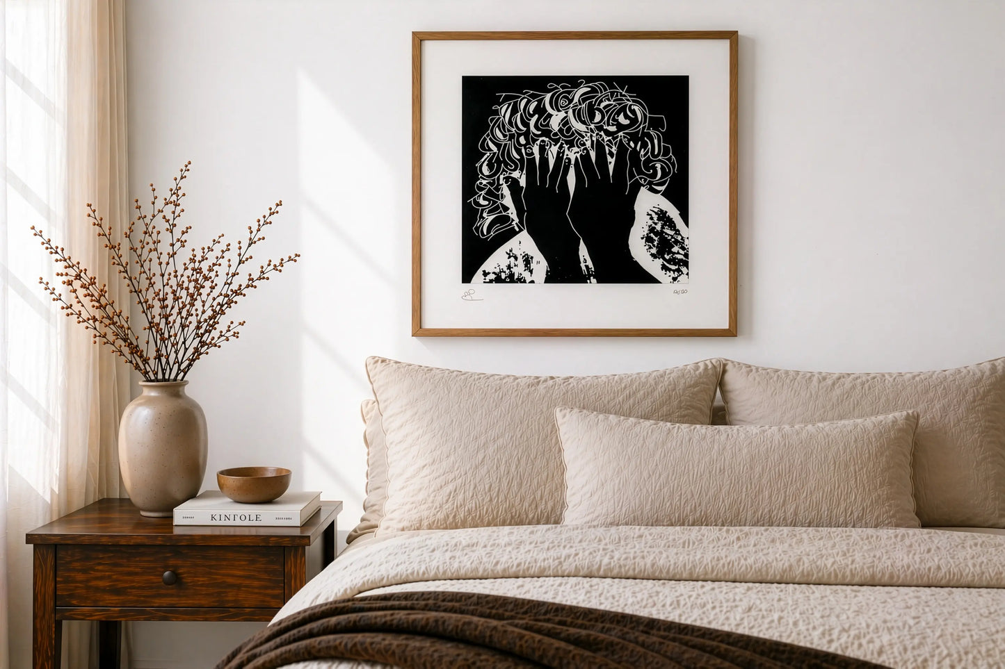 Veil of Shame — Limited Edition Fine Art Print by Marta Prats