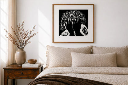 Veil of Shame — Limited Edition Fine Art Print by Marta Prats