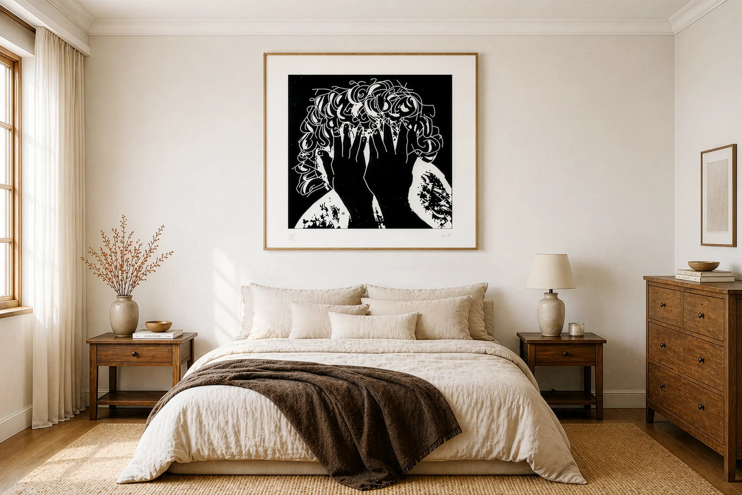 Veil of Shame — Limited Edition Fine Art Print by Marta Prats