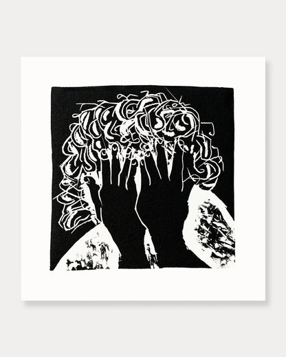 Veil of Shame — Limited Edition Fine Art Print by Marta Prats