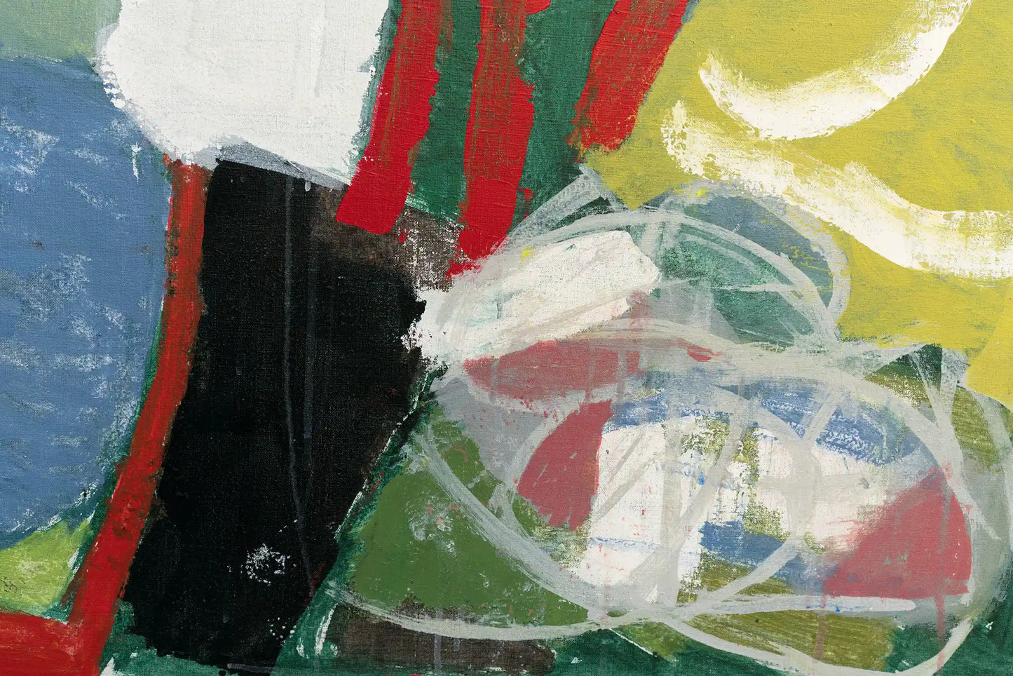 With three red stripes