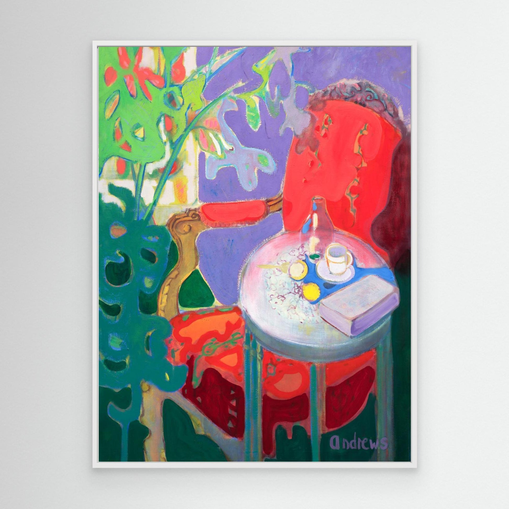 Red armchair - And - Art works
