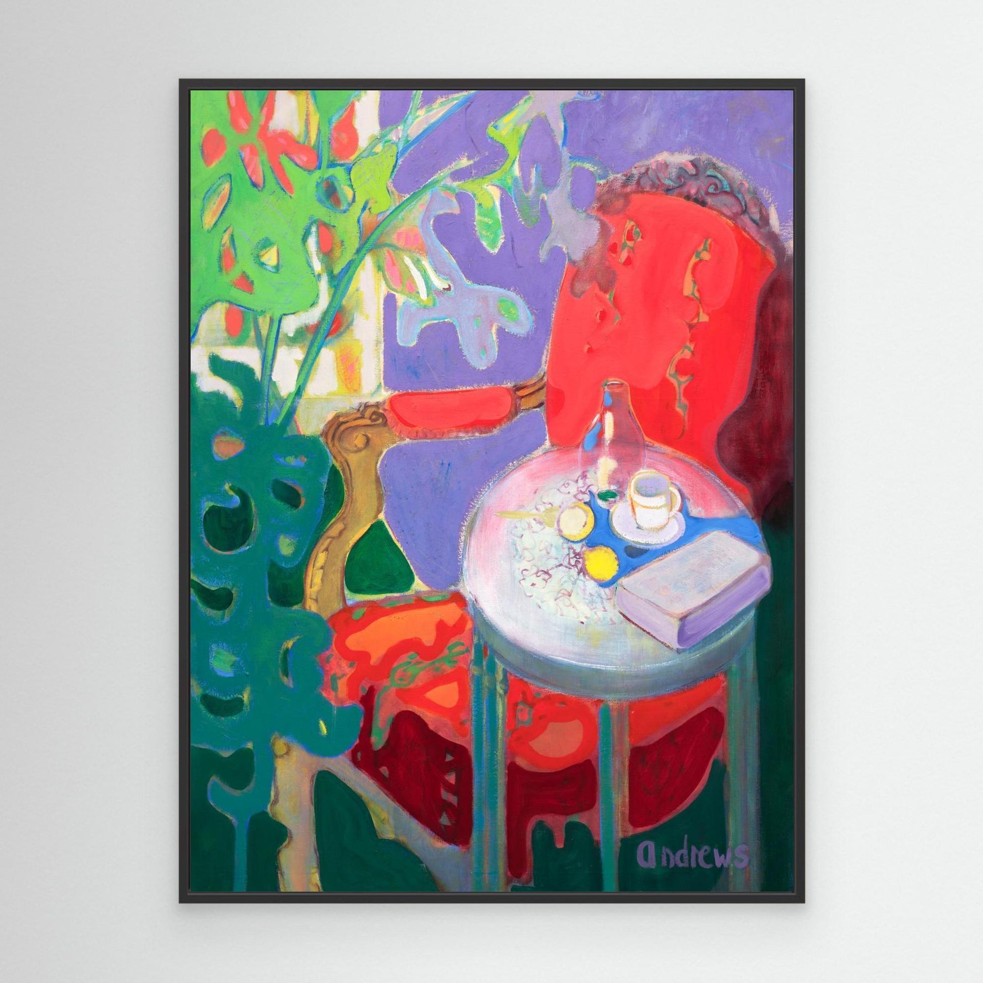 Red armchair - And - Art works